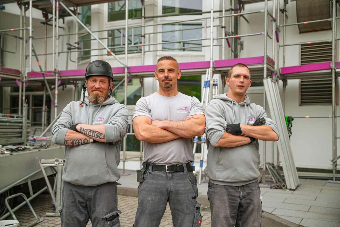 Das Team von Süß Gerüstbau in Cuxhaven