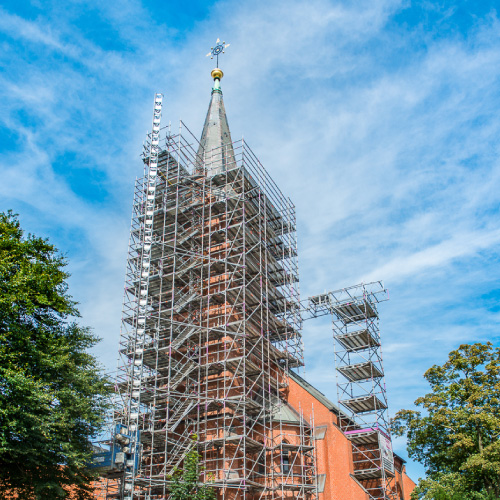 Fassadengerüst von Süß Gerüstbau in Cuxhaven